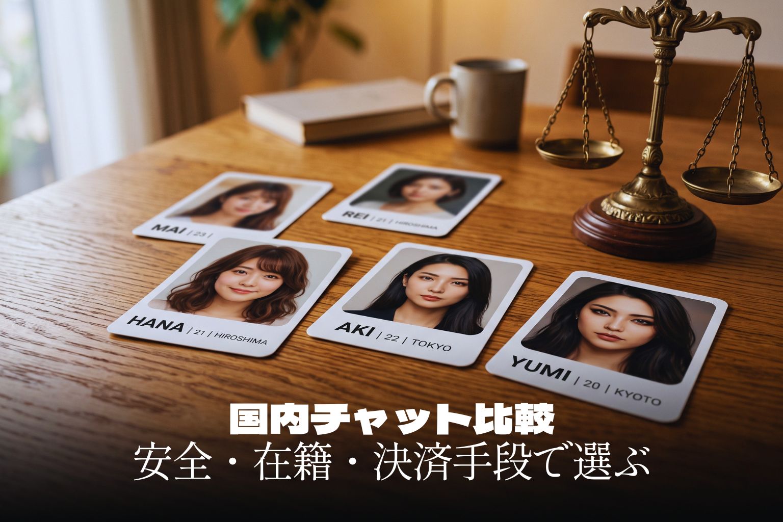 国内ライブチャット比較|安全性・在籍規模・決済手段で選ぶ