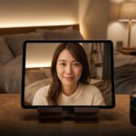 タブレットや大画面で楽しむライブチャット｜接続方法と家族にバレない配置
