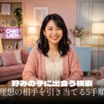 プロフィール検索で好みの子に出会うコツ！理想の相手を引き当てる5手順
