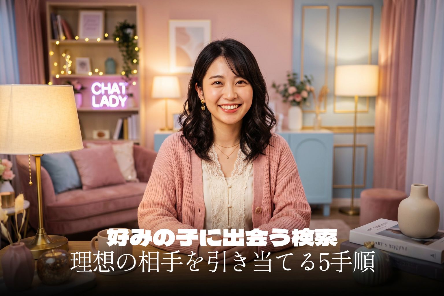 プロフィール検索で好みの子に出会うコツ!理想の相手を引き当てる5手順