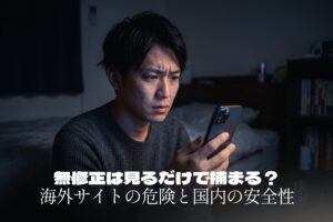 無修正は見るだけでも捕まる？海外サイトの危険と国内での安全な遊び方