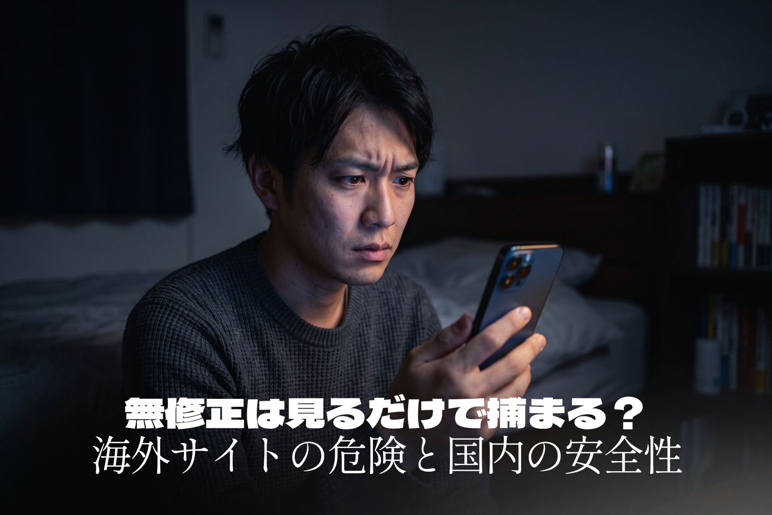 無修正は見るだけでも捕まる?海外サイトの危険と国内での安全な遊び方