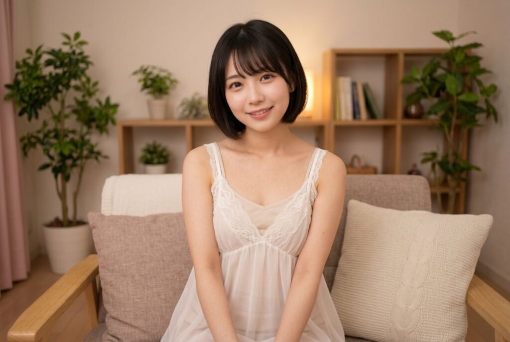 国内の安全なライブチャットサイトで一緒に会話を楽しんでくれるチャットレディのイメージ
