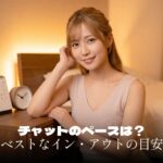 ライブチャットのペースはどのくらい？ベストなログイン・ログアウトの目安